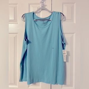 NWT Hasting & Smith Marine Blue Tank Top Size 3X